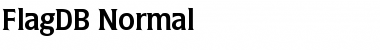 FlagDB Normal Font