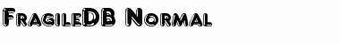 FragileDB Normal Font