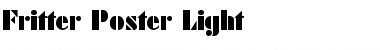 Futura_Poster-Light Regular Font