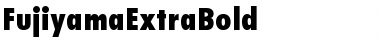 FujiyamaExtraBold Regular Font