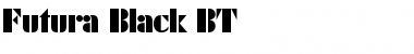 FuturaBlack BT Regular Font