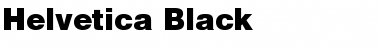 Helvetica-Black Regular