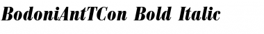 BodoniAntTCon Bold Italic