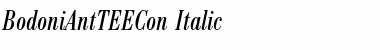 BodoniAntTEECon Italic