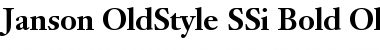 Download Janson OldStyle SSi Font