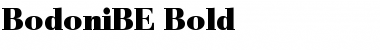 BodoniBE Bold Font