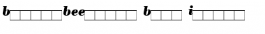 BodoniBEExpert BoldItalic Font
