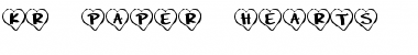 KR Paper Hearts Font