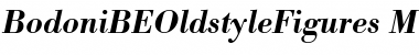 BodoniBEOldstyleFigures-Medium MediumItalic Font